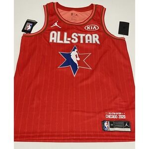 NIKE AIR JORDAN LEBRON JAMES ALL STAR 2020 LA LAKERS Jersey Large